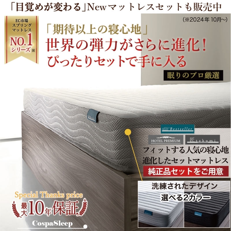 ベストセラーモデルマットレス付 WK220(S+SD) フレームカラー ベストセラーモデルマットレス付 WK220(S+SD) フレームカラー