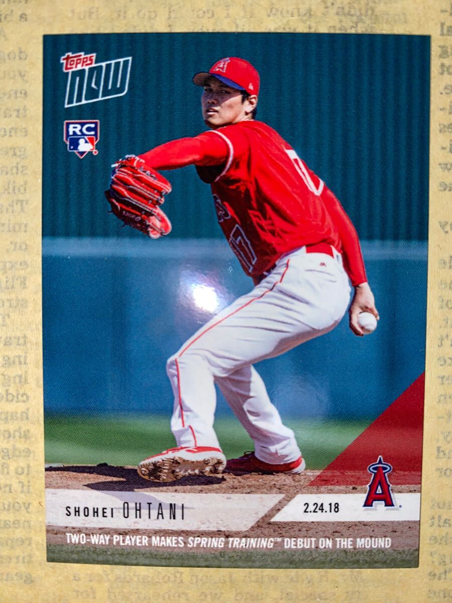 Topps 大谷翔平 ロサンゼルス・エンゼルス ルーキーカード 初 Topps 大谷翔平 ロサンゼルス・エンゼルス ルーキーカード 初