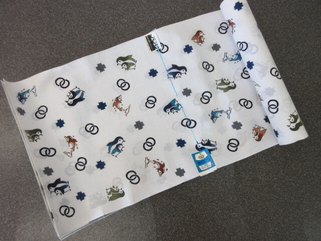 【彩】◆◆新古品◆◆子供浴衣反物　未仕立て　24-1224-9