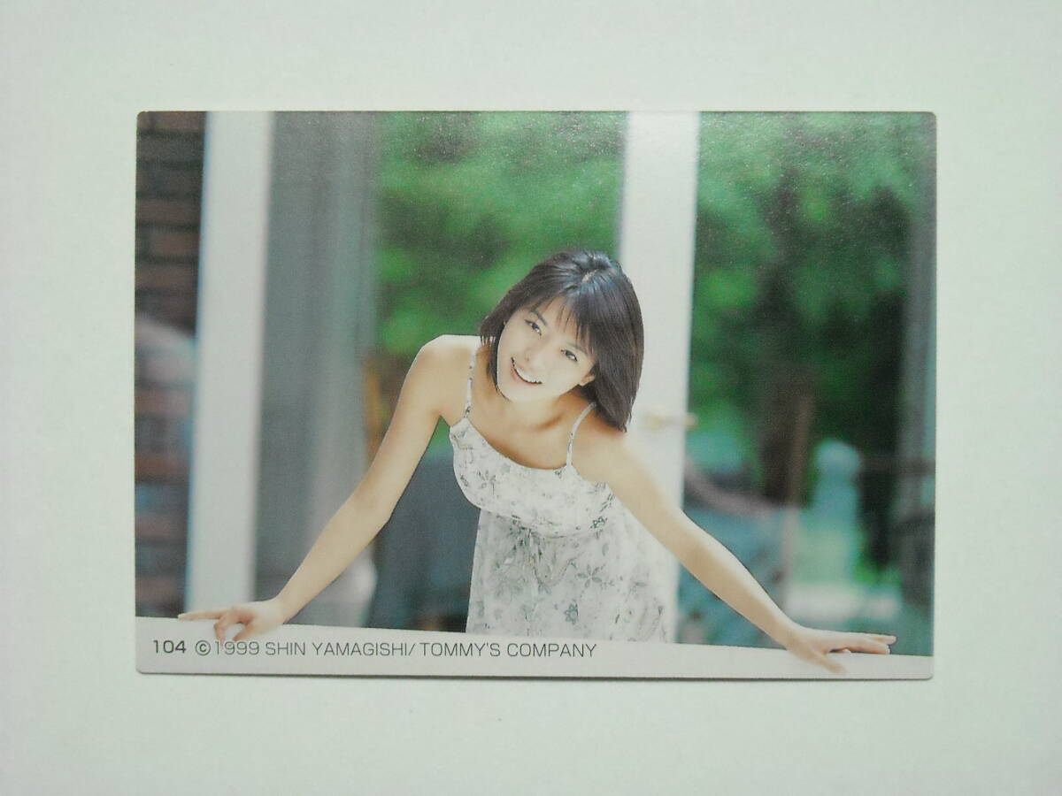  Shaku Yumiko #104 гора ..1999 Tokyo Metropolitan area Kiyoshi . город .. женщина средняя школа .1 листов. tray teng карта 