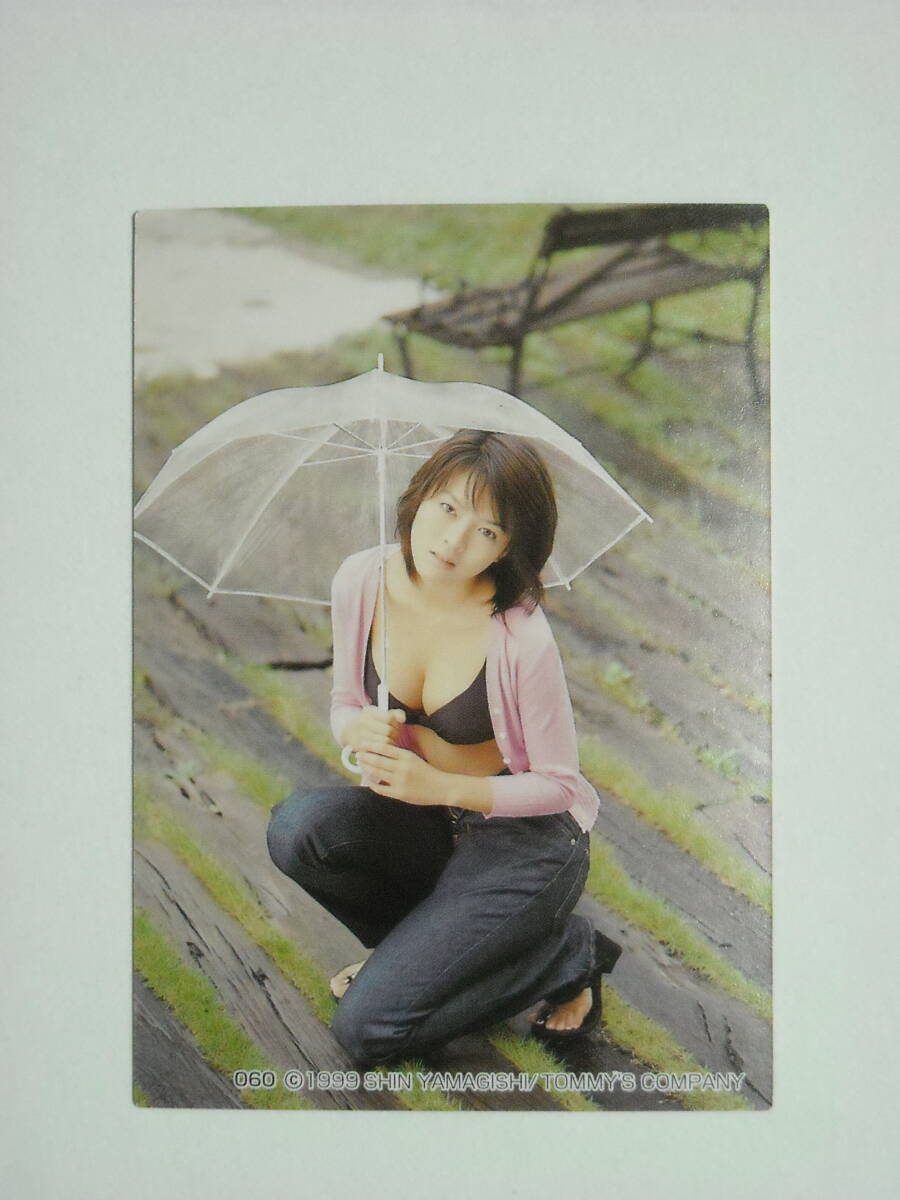  Shaku Yumiko #60 гора ..1999 Tokyo Metropolitan area Kiyoshi . город .. женщина средняя школа .1 листов. tray teng карта 