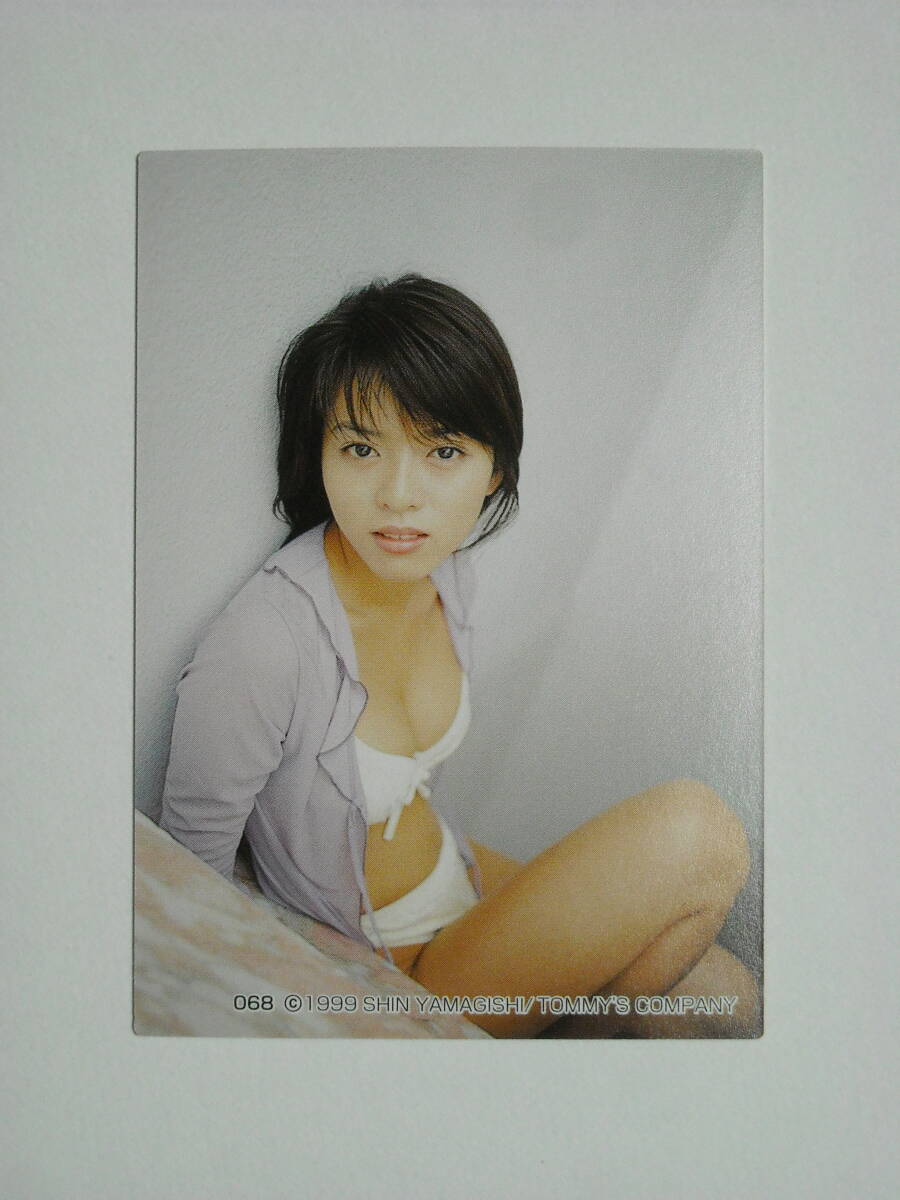  Shaku Yumiko #68 гора ..1999 Tokyo Metropolitan area Kiyoshi . город .. женщина средняя школа .1 листов. tray teng карта 