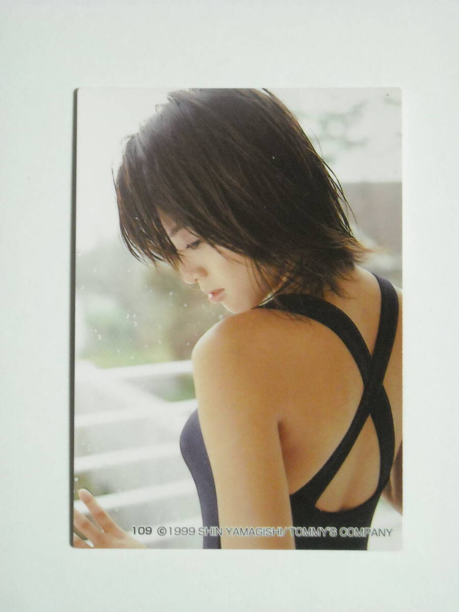  Shaku Yumiko #109 гора ..1999 Tokyo Metropolitan area Kiyoshi . город .. женщина средняя школа .1 листов. tray teng карта 