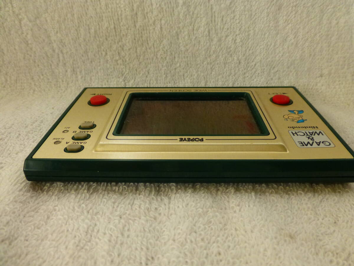 Nintendo ニンテンドー ゲームウォッチ ポパイ 通電のみ確認 Nintendo】任天堂 GAME&WATCH PP-23 ポパイ ゲームウォッチ 通電確認