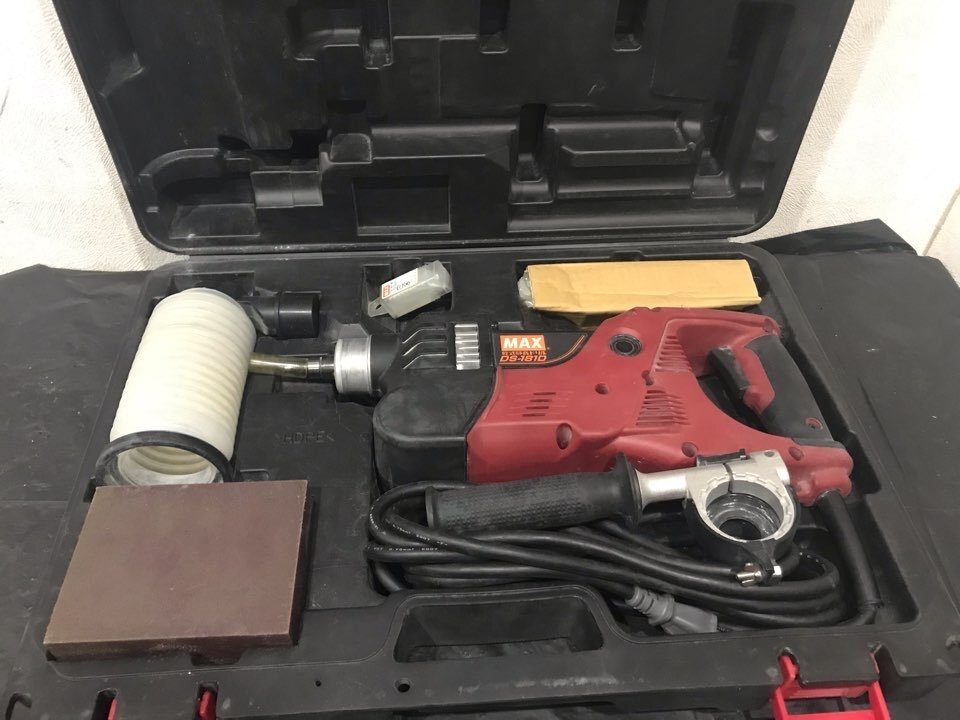 中古使用品 ★ MAX 乾式静音ドリル DS-181D ★ マックス
