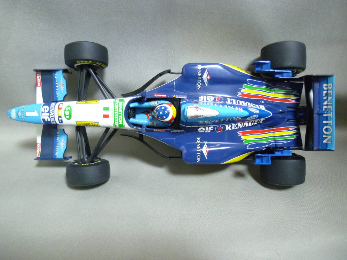 Yahoo!オークション - PMA 1/18 ベネトン ルノー B195 M.シューマッハ