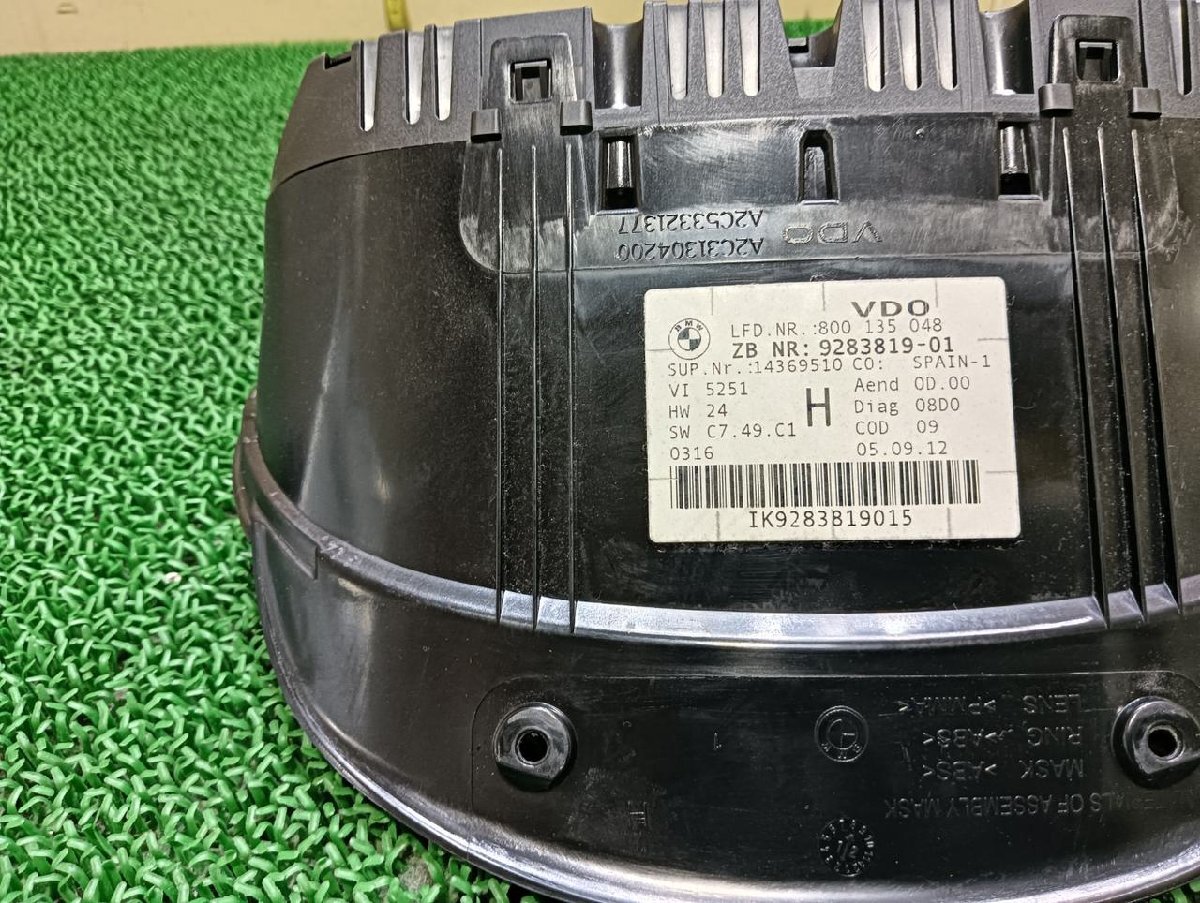 BMW スピードメーター 325i LBA-KE25, 2012 #hyj NSP209583