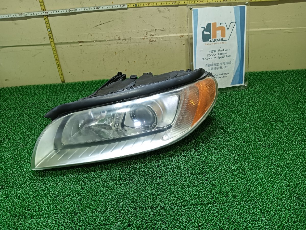 ボルボ 左 ヘッドライト V70 DBA-BB5254W， 2008 #hyj NSP209684