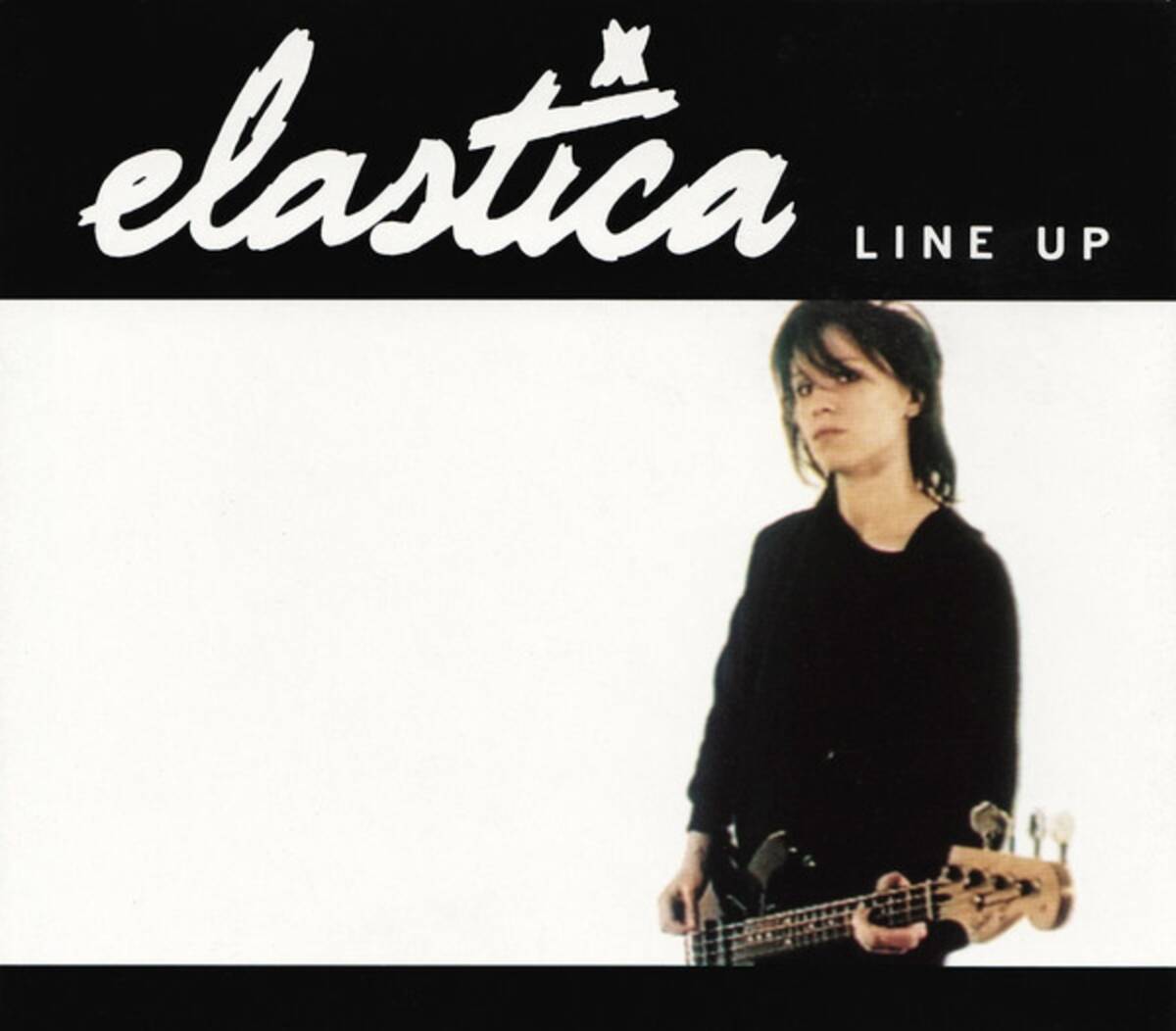 ＊中古CD ELASTICAエラスティカ/LINE UP 1994年作品限定シングル 英国女性ボーカル・ポストパンクロック WIRE XTC POP GROUP P.I.L