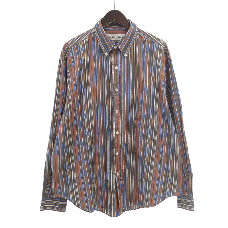【特別価格】THE SHINZONE DADDY SHIRTS マルチ ストライプ ダディ シャツ マルチ サイズ レディースRS