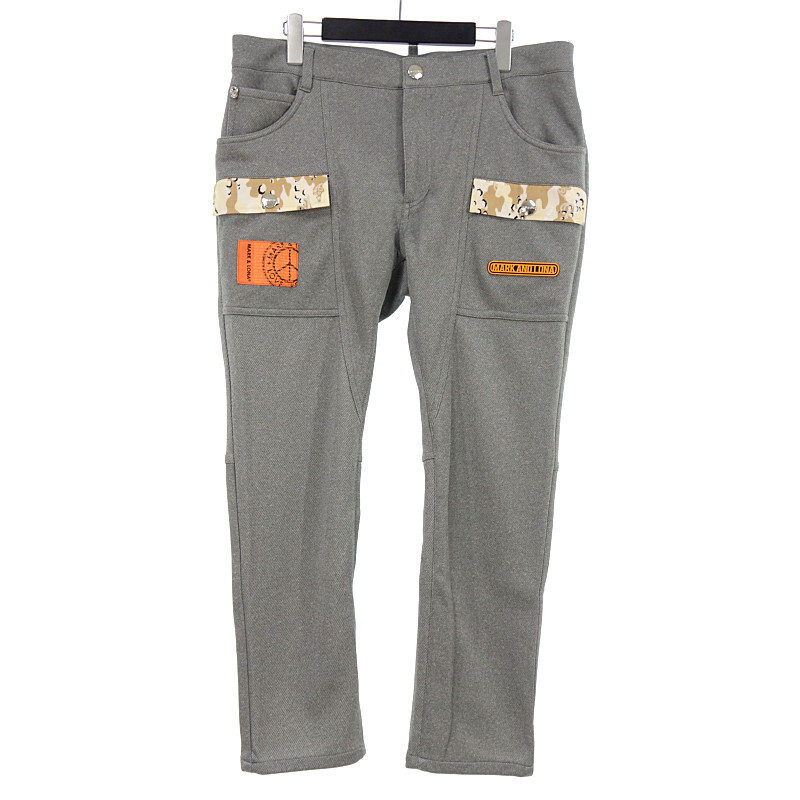 【特別価格】MARKLONA 20SS Kane Twill-Jersey Pants ゴルフ パンツ グレー サイズ メンズ50