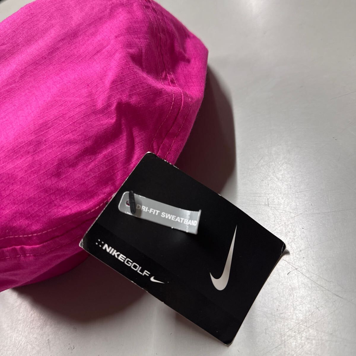 NIKE GOLF ナイキ ゴルフ ワークキャップ 綿100% ワンサイズ レディース ピンク DRI-FIT 541896