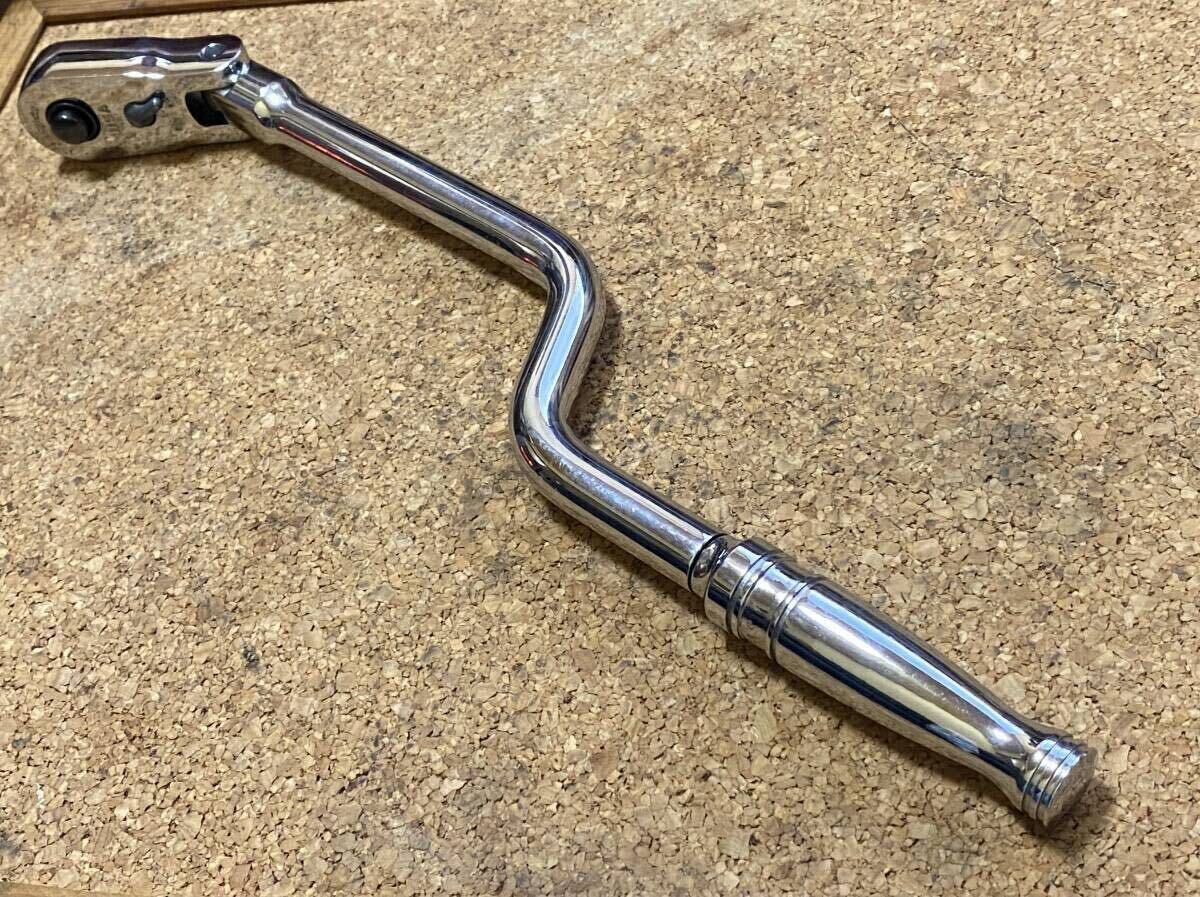 Snap on 3/8 FRSLF80 首振り　フレックスラチェットレンチ スピーダーレンチ