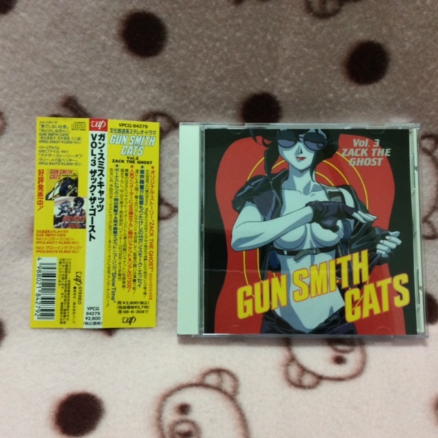 ガンスミスキャッツ★Vol.3★CD★GUNSMITHCATS★ザック・ザ・ゴースト★帯あり