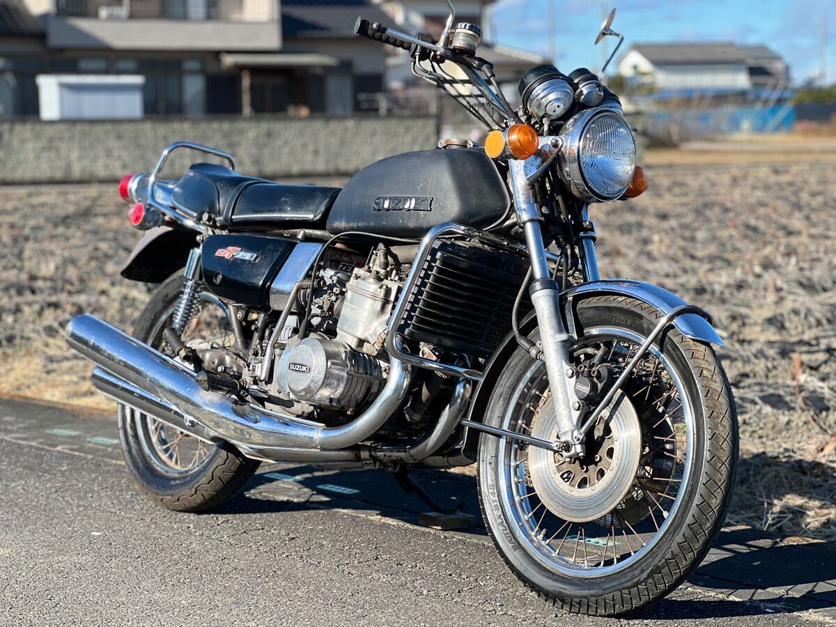Yahoo!オークション - 国内物 22400km GT750 B3 レストアベース Yahoo!オークション - 国内物 22400km GT750 B3 レストアベース