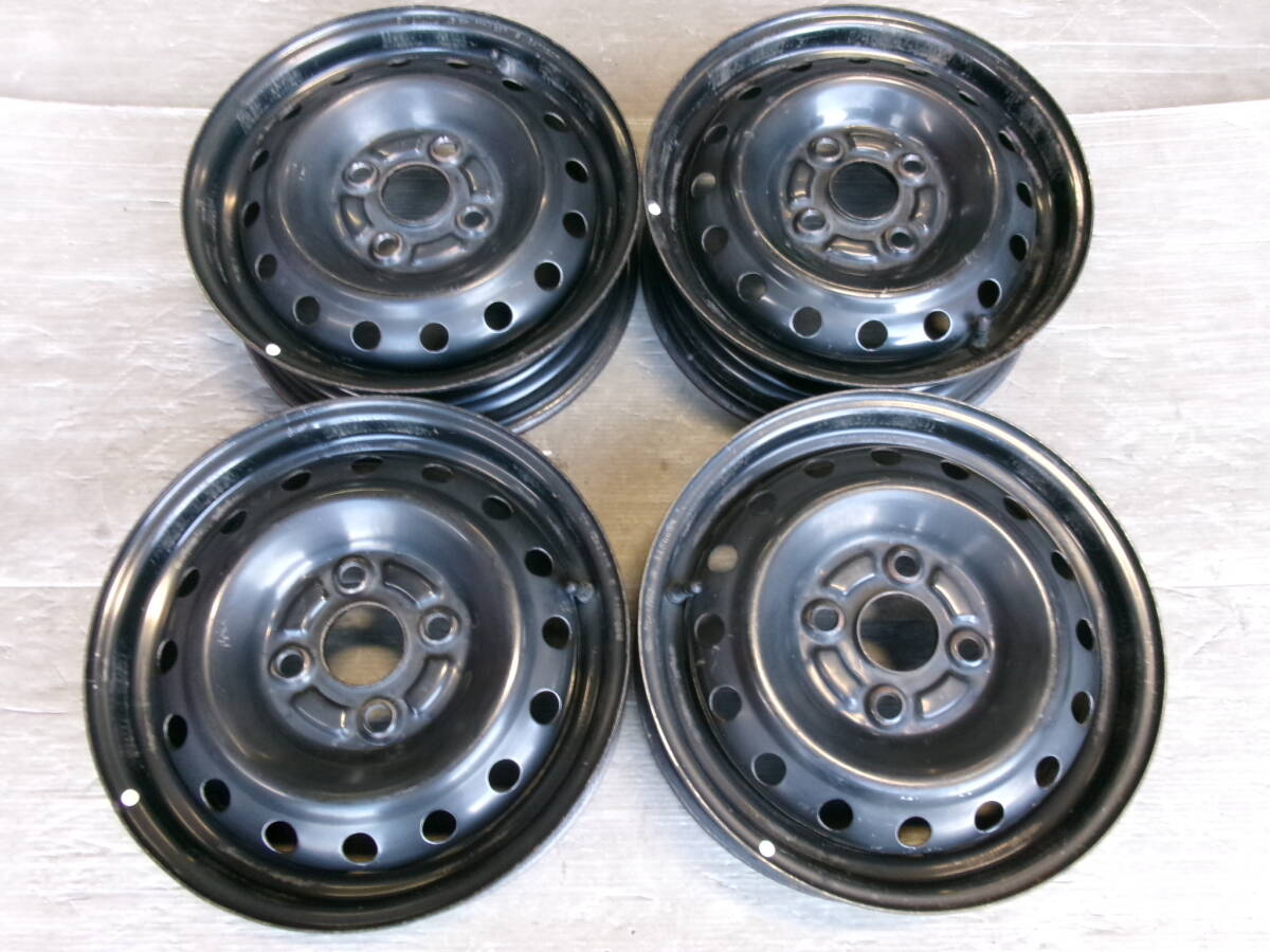 ダイハツ タントカスタム LA375s 純正ホイール 4本 ダイハツ タントカスタム l375s後期 純正アルミホイール 4本