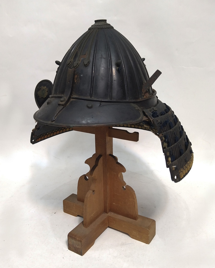 Yahoo!オークション - 二方白椎実形兜 うぶ品 兜鎧甲冑武士戦陣