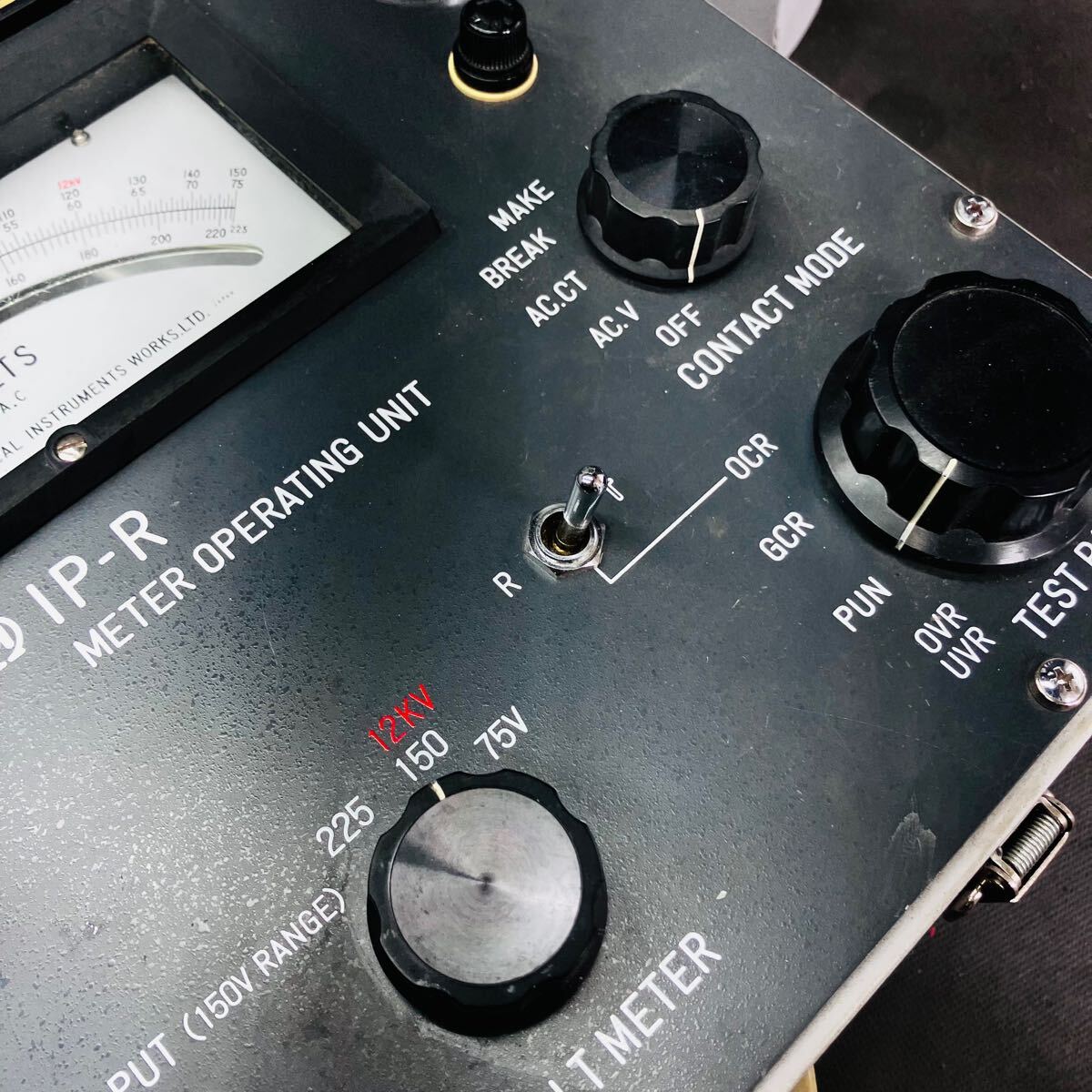 中古品 送料無料 ムサシ MUSASHI 携帯用保護継電器試験機 IP-R3 中古品 送料無料 ムサシ MUSASHI 携帯用保護継電器試験機 IP-R3