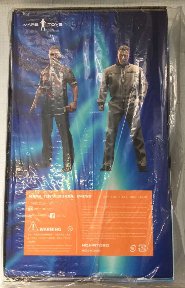  задний *tu* The * Future bif*tanen способ 1/6 шкала фигурка Mars Toys MAT020&MAT020Aset 1/6 SCHOOL BADASS