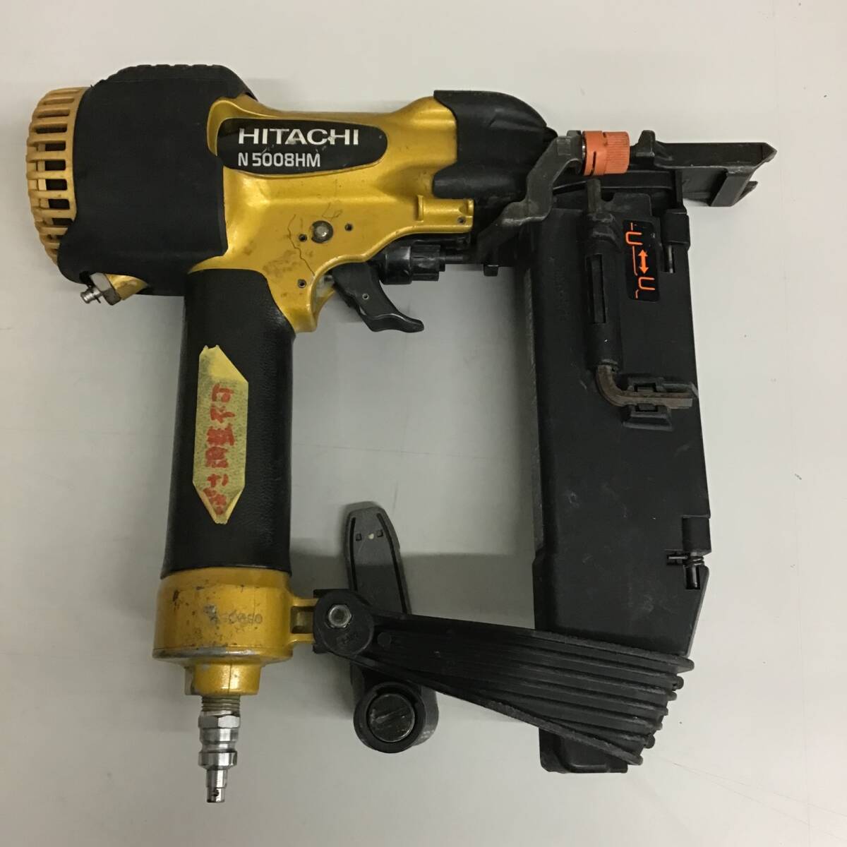 【現状品】☆ハイコーキ(HIKOKI ※旧:日立工機) 高圧フロア用タッカ N5008HM