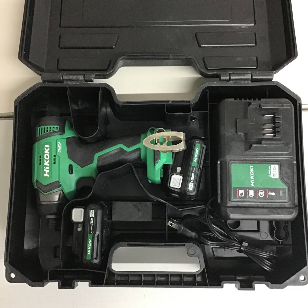 【中古品】★ハイコーキ(HIKOKI ※旧:日立工機) コードレスインパクトドライバー WH12DA(2ES)