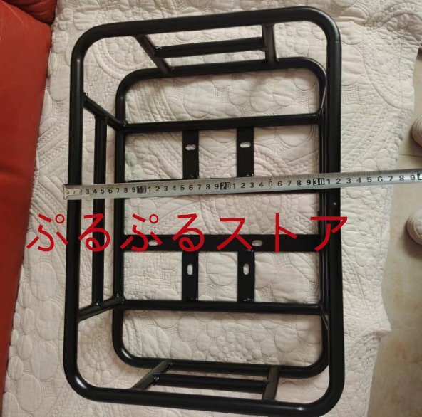 自転車用後ろカゴ 自転車カゴ 取付金具付 大容量 リアカゴ 通勤通学 自転車アクセサリー_画像4