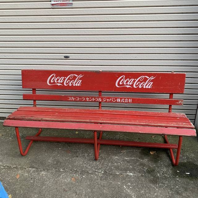 ☆ Coca Cola コカコーラベンチ 木製ベンチ コカ・コーラ 木製 ☆ Coca Cola コカコーラベンチ 木製ベンチ コカ・コーラ 木製
