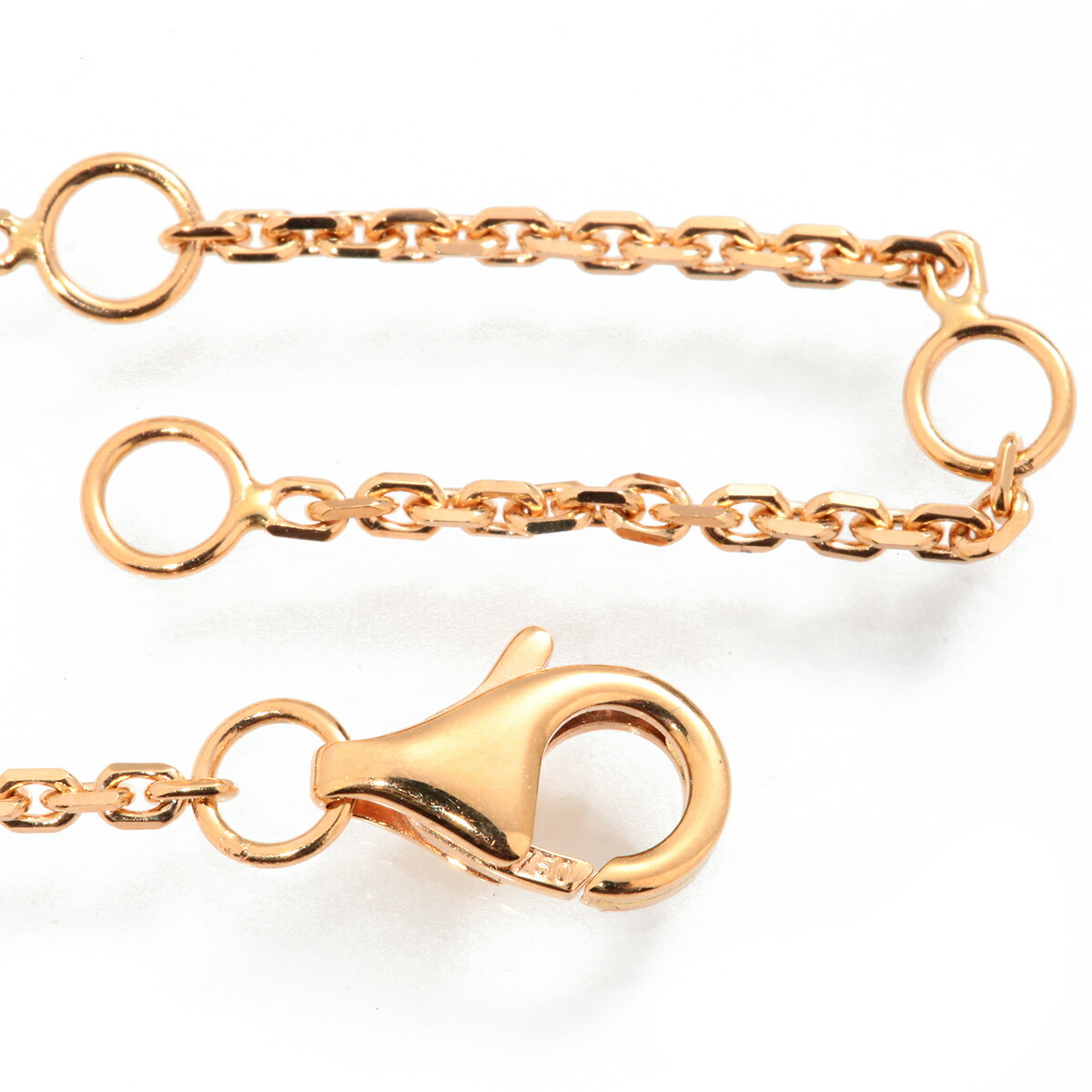 ショーメ クラス?ワン クルーズ ネックレス ローズクォーツ ダイヤモンド K18 CHAUMET 中古 プレラブド 返品OK