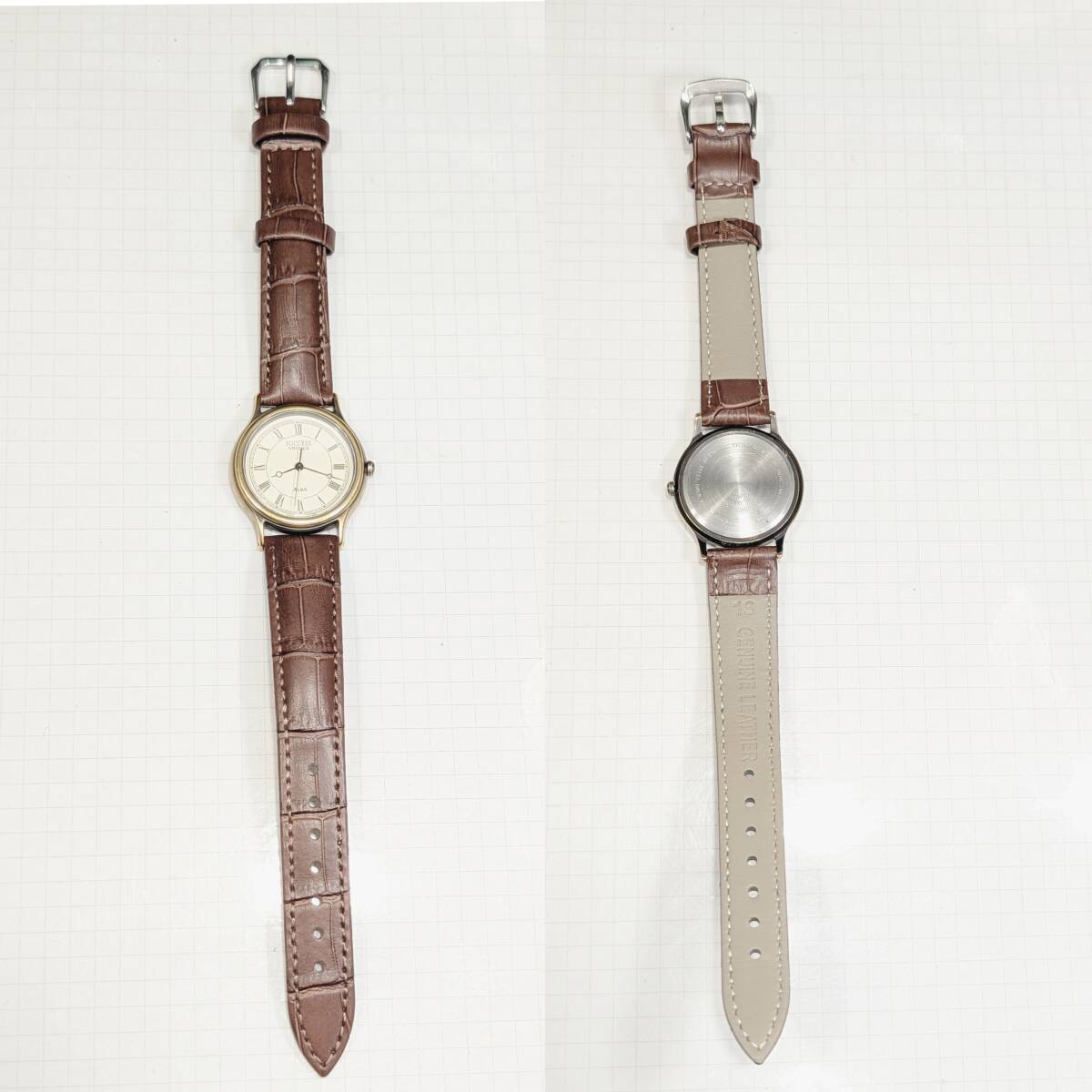 SEIKO ALBA　SUCCESS　メンズ 電池ベルト交換済み稼働品 H-82