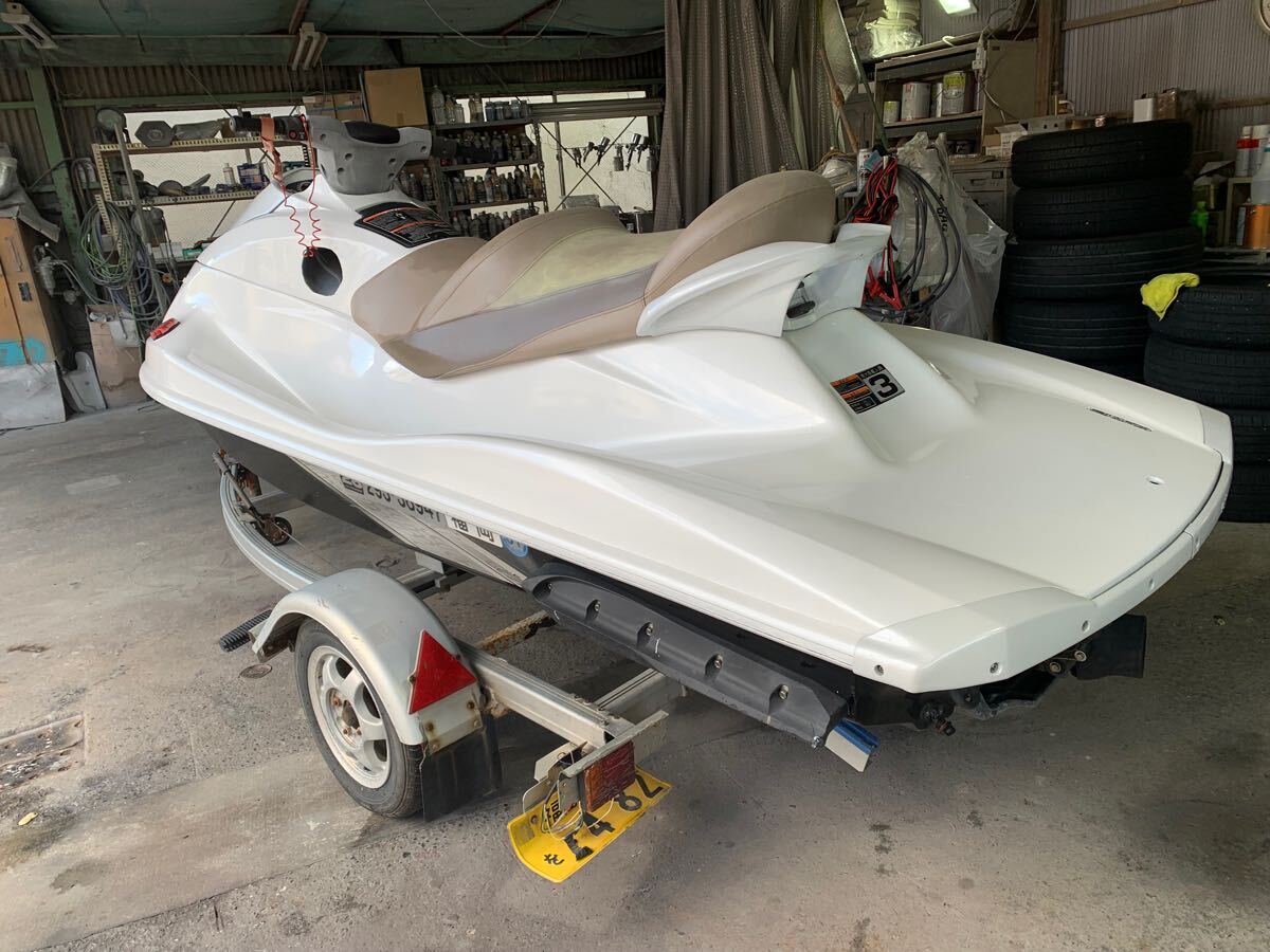 水上バイク YAMAHA ウェーブランナー エンジン始動確認済 現状 水上バイク YAMAHA ウェーブランナー エンジン始動確認済 現状