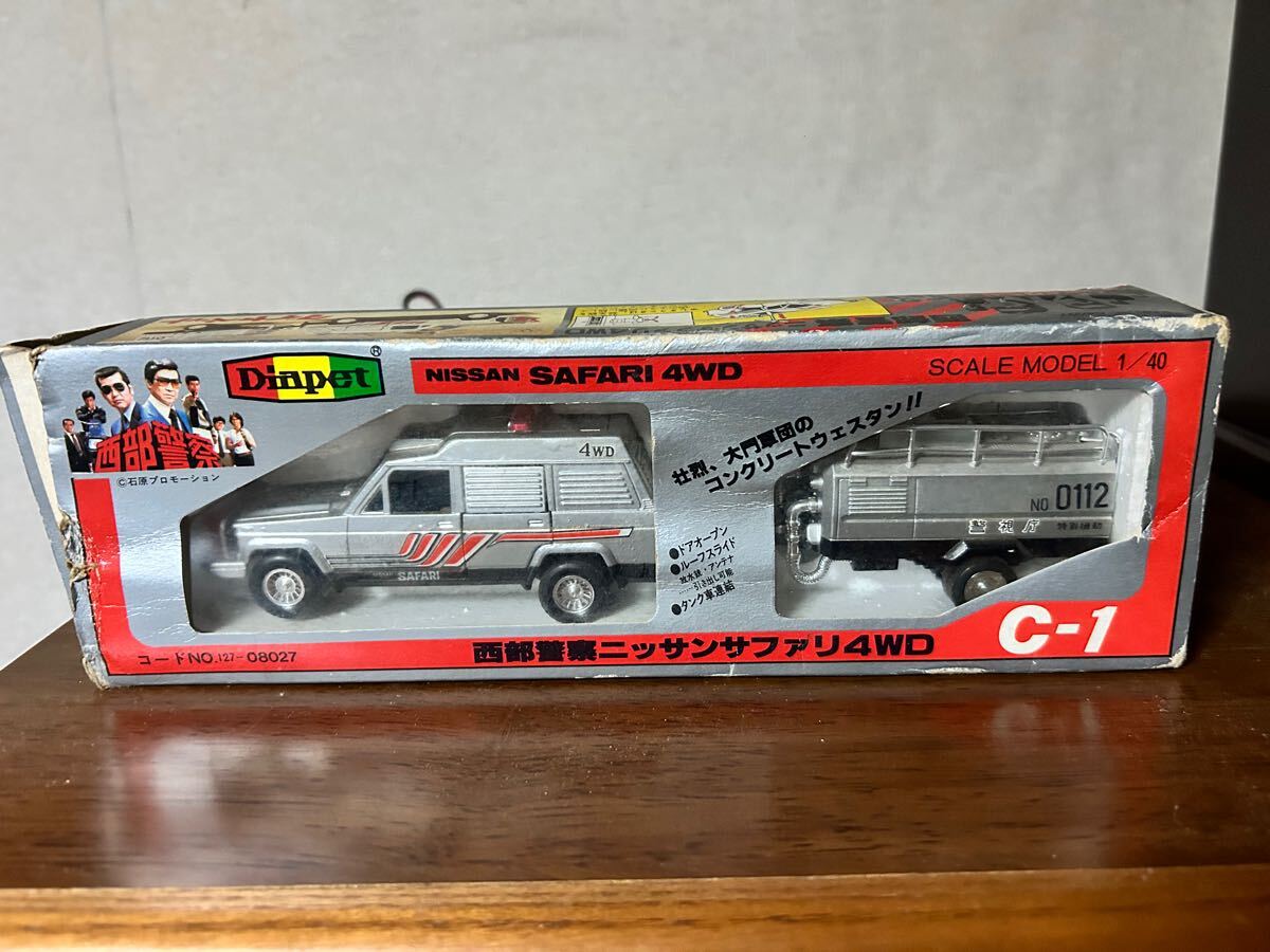 ヨネザワ玩具 1/40 Diapet(ダイヤペット) 西部警察 ニッサン ヨネザワ玩具 1/40 Diapet(ダイヤペット) 西部警察 ニッサン