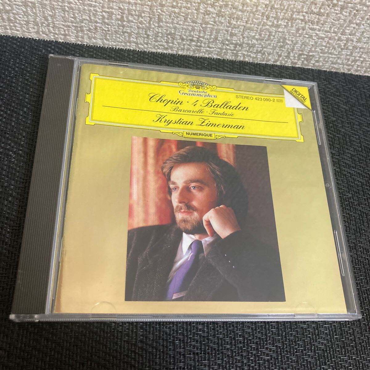 輸入盤 CD/ショパン/バラード/FREDERIC CHOPIN/4 balladen/Ballades/Ballate/西ドイツ盤