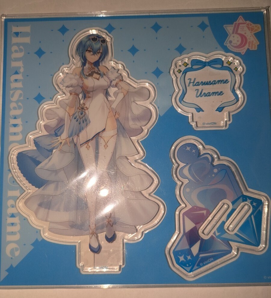あおぎり高校 5th Anniversary’s POP UP SHOP 春雨麗女 アクリルスタンド Vtuber マルイ 5周年 秋葉原 マルイ c104 富士急