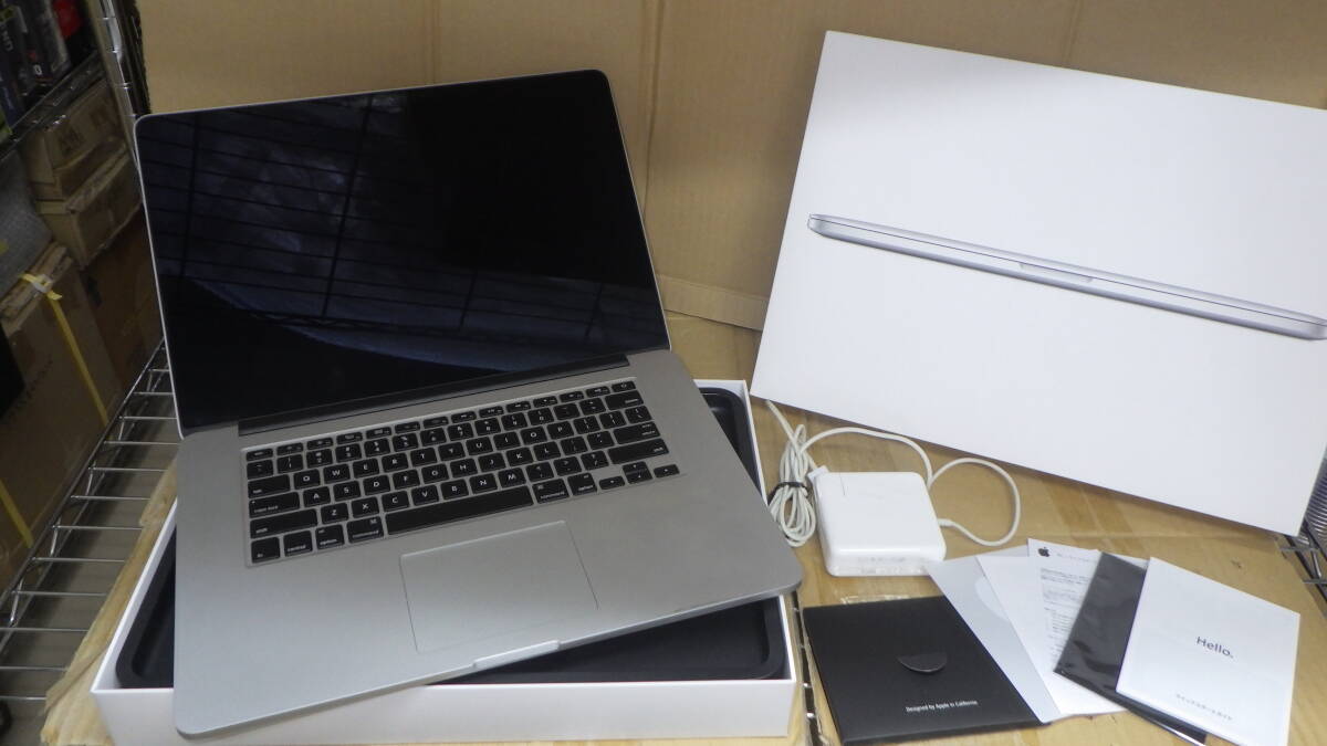 ■Apple■Core i7 2.4/16GB/1TB/15.4■MacBook Pro Retina A1398 (2013 Early) [ME664J/A-CTO(改)]■中古■ ★即決★