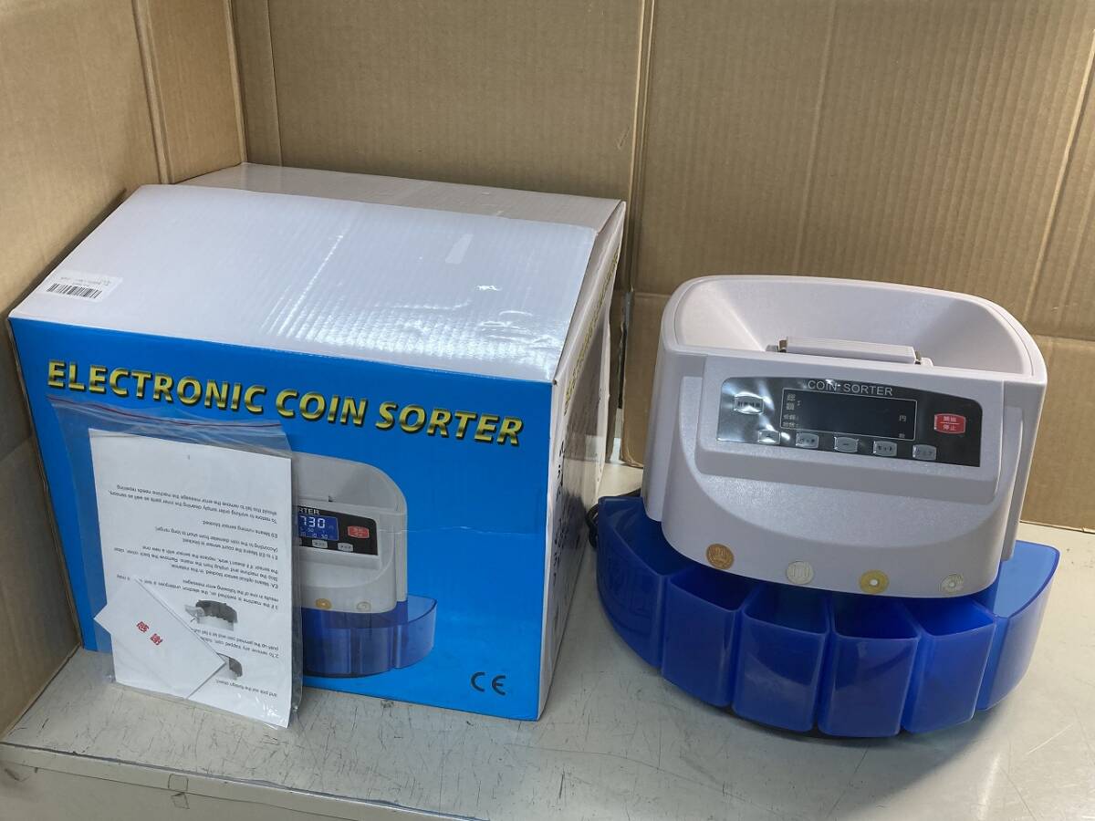 □HALIPU□新500円対応/遺物検出機能付□日本硬貨選別計数機