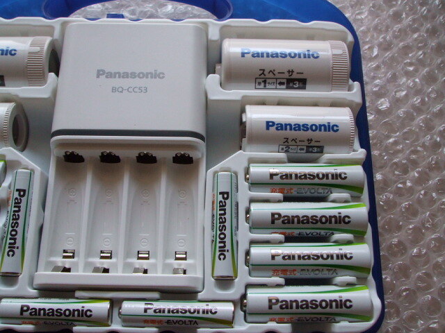  емкость подтверждено Panasonic Eneloop зарядное устройство в комплекте K-KJ53MCC84 модифицировано зеленый EVOLTA ⑫