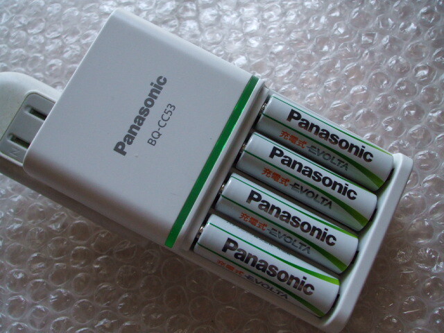  емкость подтверждено Panasonic Eneloop зарядное устройство в комплекте K-KJ53MCC84 модифицировано зеленый EVOLTA ⑫
