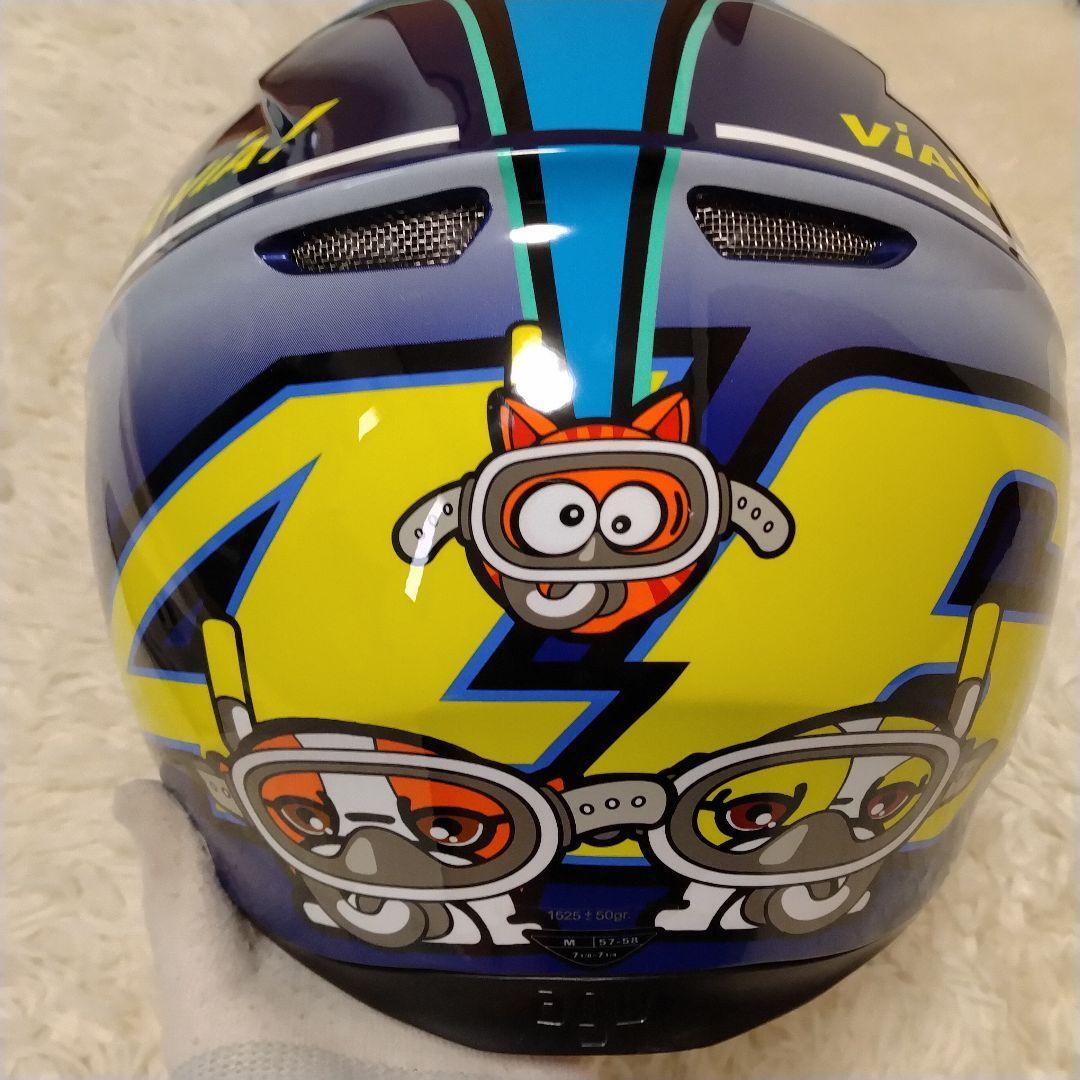 AGV ヘルメット フルフェイス M ロッシ ミサノ シャーク オートバイ