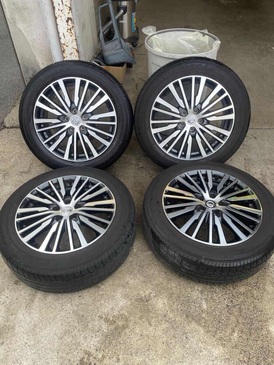 日産 エルグランドE52 純正ホイール☆7.5J×18インチ☆4本セット
