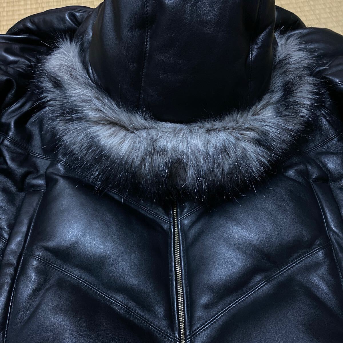 Supreme Leather Down Jacket シュプリーム レザー ダウン Supreme Leather Down Jacket シュプリーム レザー ダウン
