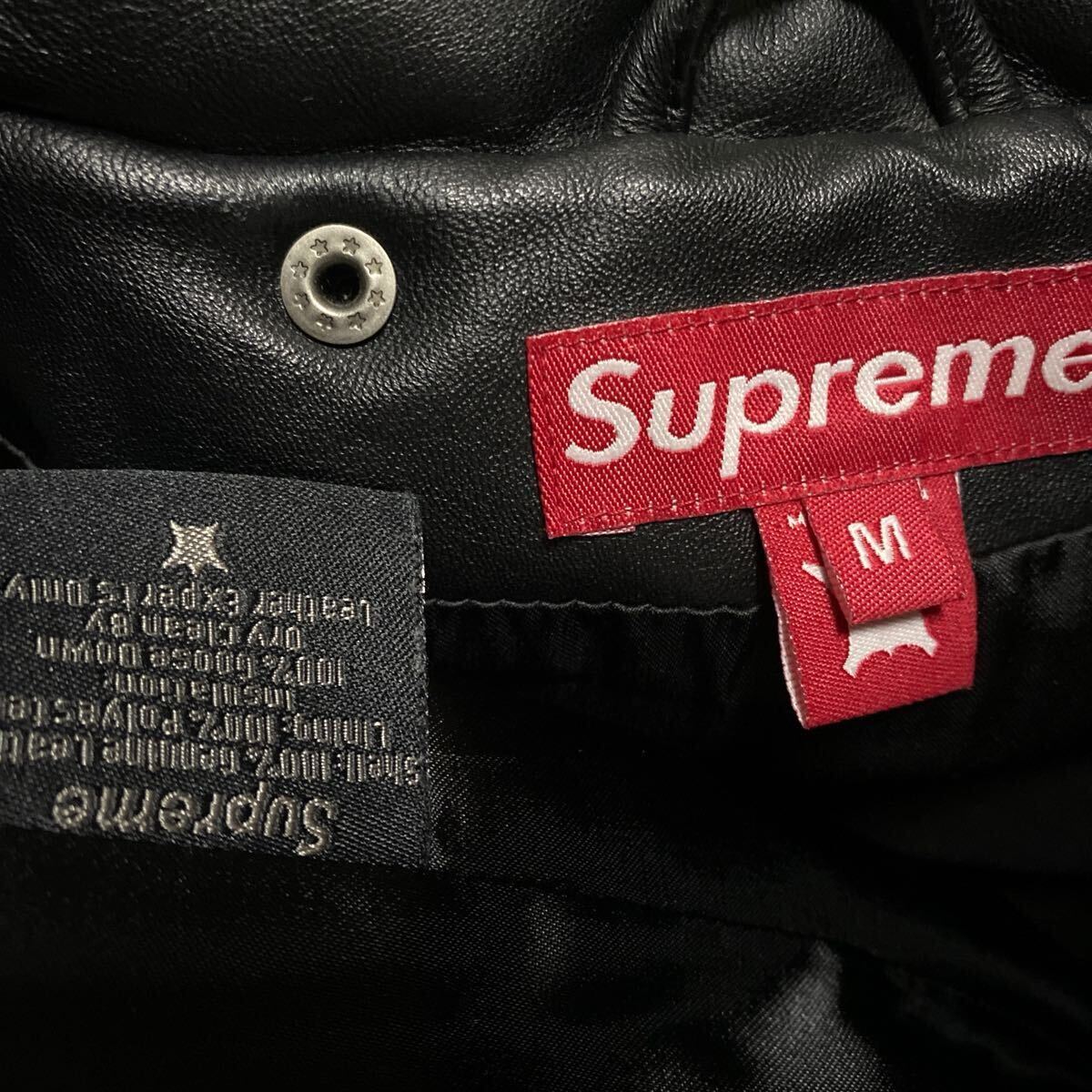 Supreme Leather Down Jacket シュプリーム レザー ダウン Supreme Leather Down Jacket シュプリーム レザー ダウン
