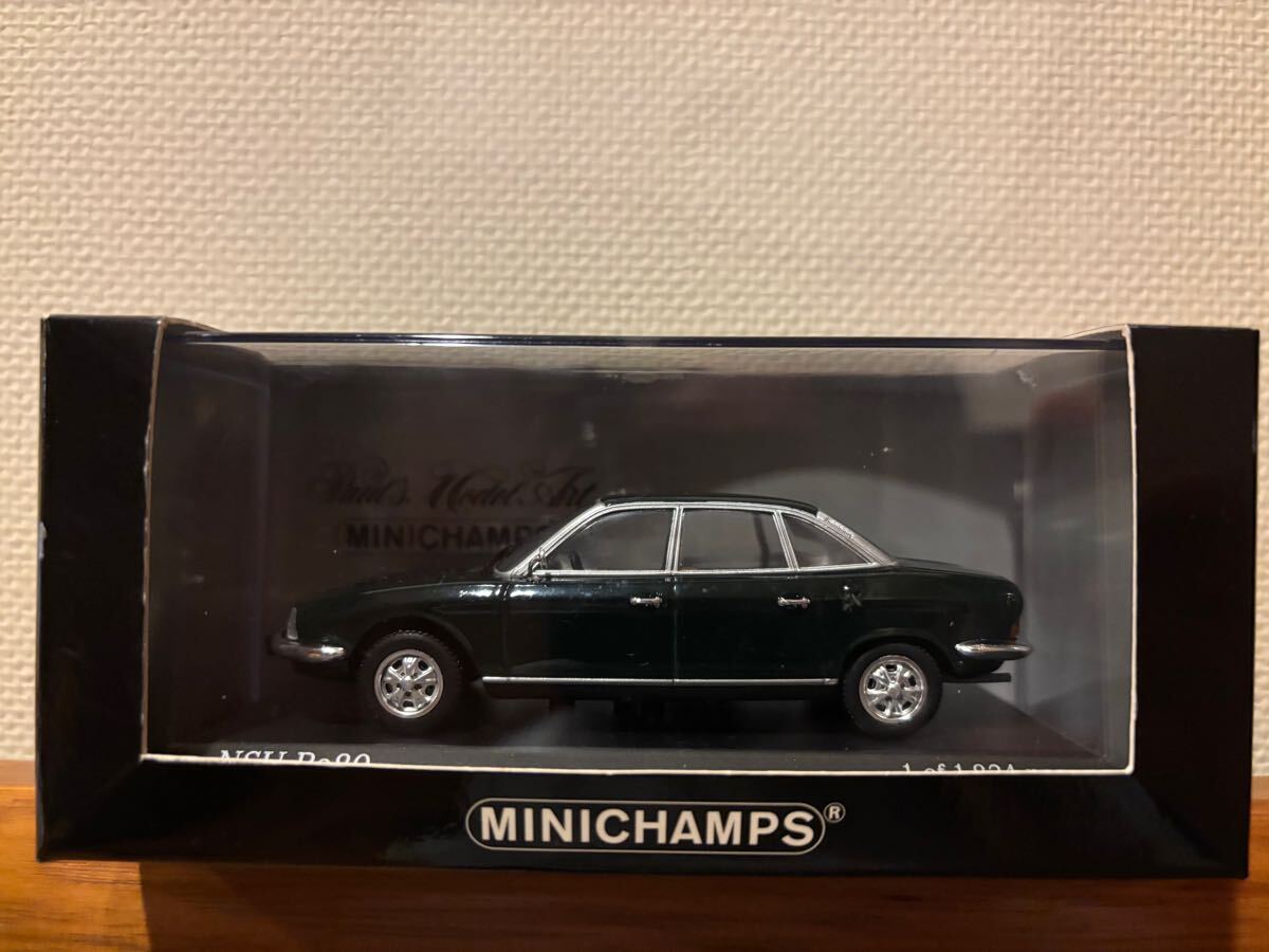 激レア　１円スタート　ミニチャンプス MINICHAMPS 1/43 NSU Ro80 1972 スパニッシュグリーン　ロータリーエンジン　ドイツ
