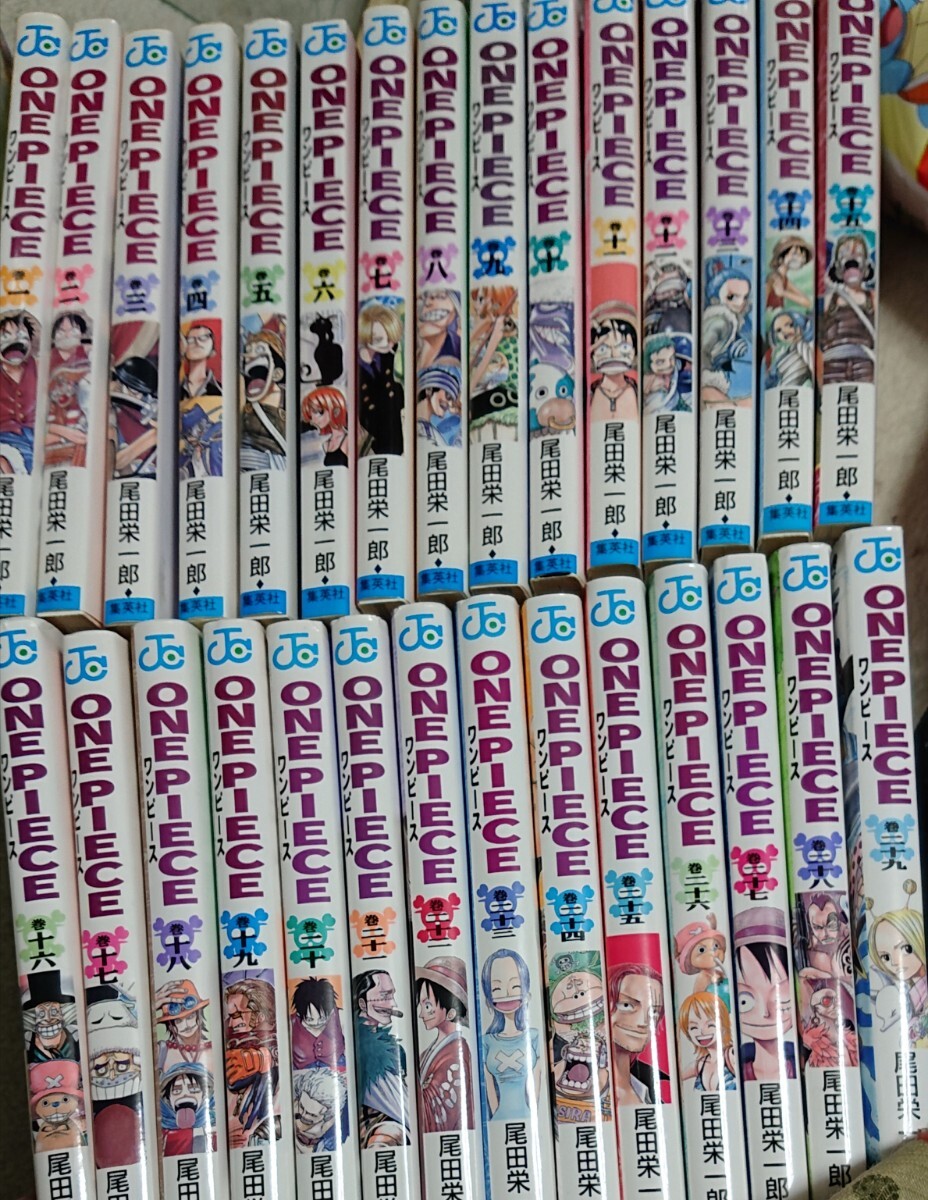 ワンピース１ー４５巻（中古）商品到着後２日以内に受け取り連絡できる方。 ONE HUNTER PIECE