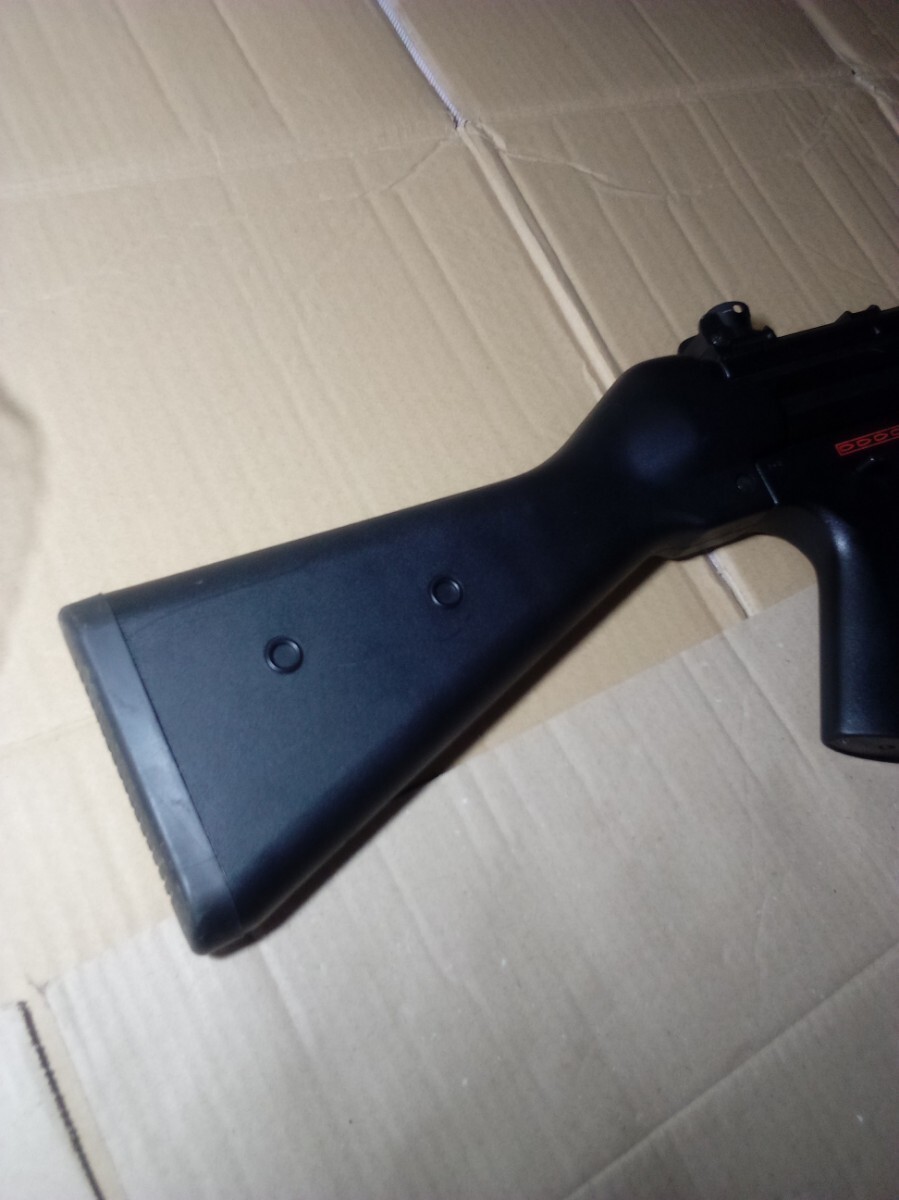 95m/s　マルイスタンダード電動ガンMP5A4　ホップ搭載　逆ネジマズル　送料込み