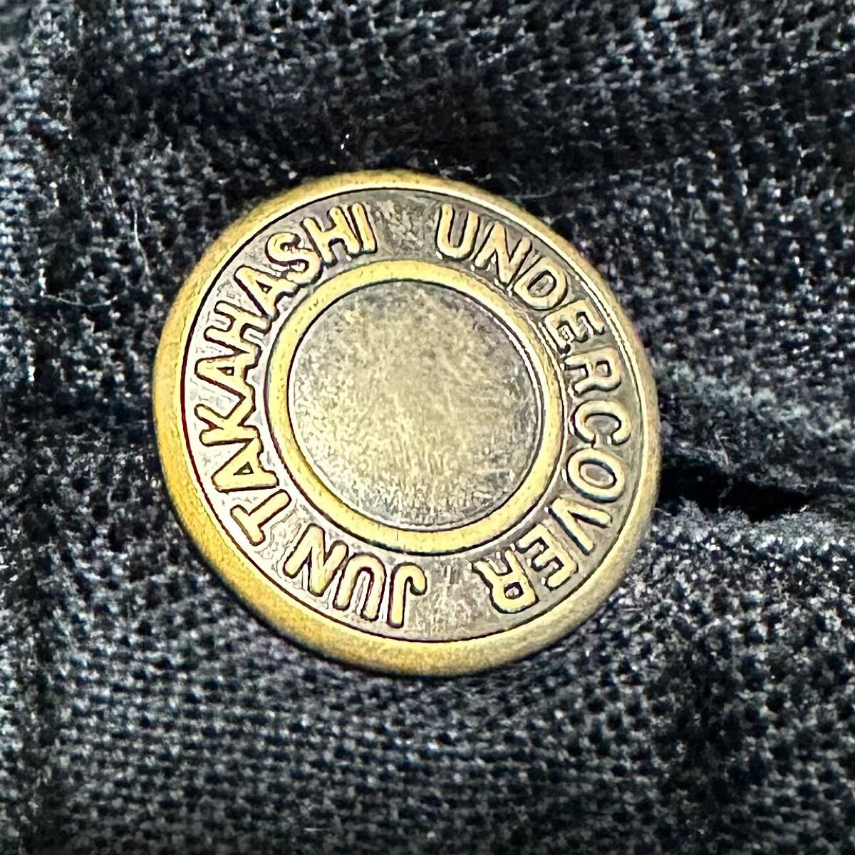 UNDERCOVER アンダーカバー 2002AW 魔女期 ベロア ダメージ加工 クラッシュ クラスト デニムパンツ scab but beautiful T期 02aw archive_画像4