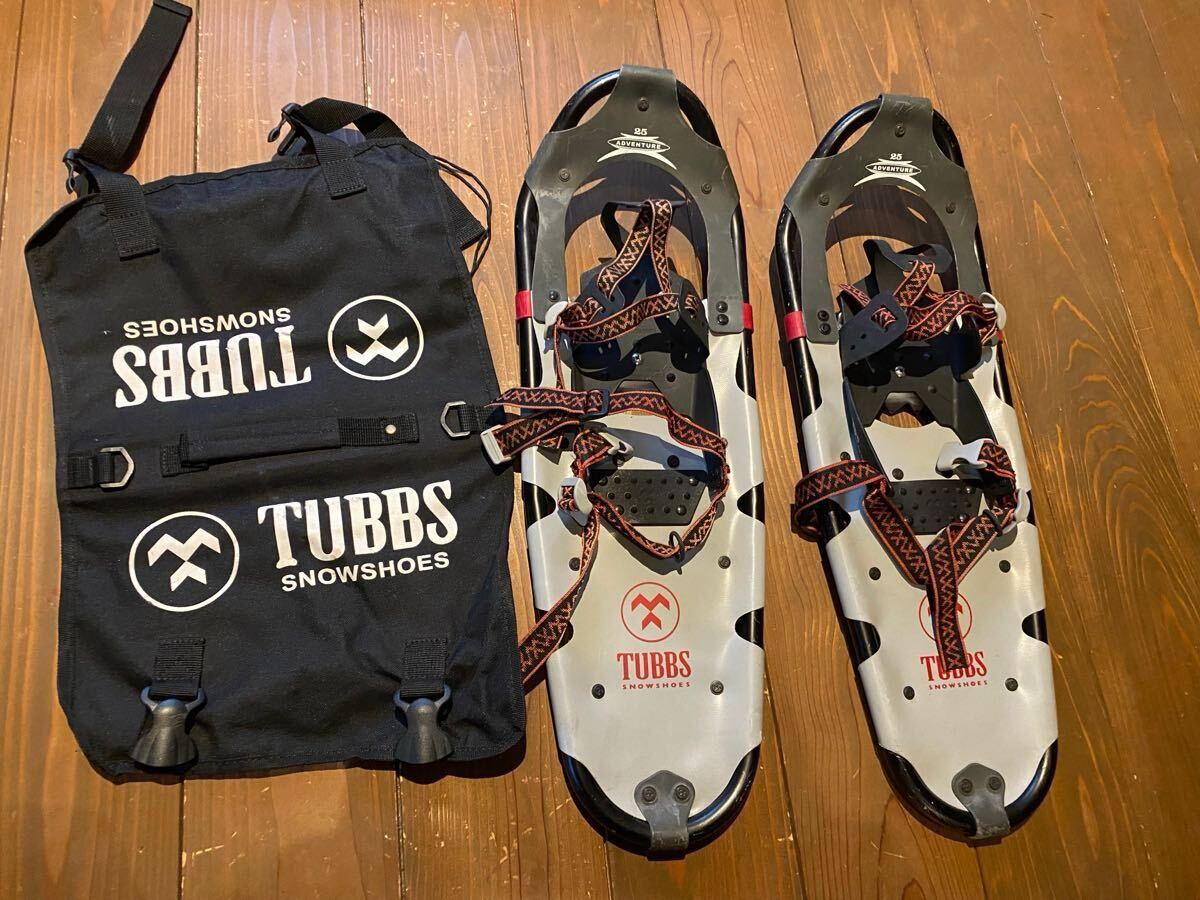 TUBBS SNOW SHOES ADVENTURE 25 スノーシュー 中古品 使用可能 TUBBS SNOW SHOES ADVENTURE 25 スノーシュー 中古品 使用可能