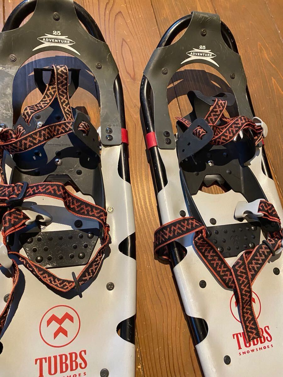 TUBBS SNOW SHOES ADVENTURE 25 スノーシュー 中古品 使用可能 TUBBS SNOW SHOES ADVENTURE 25 スノーシュー 中古品 使用可能