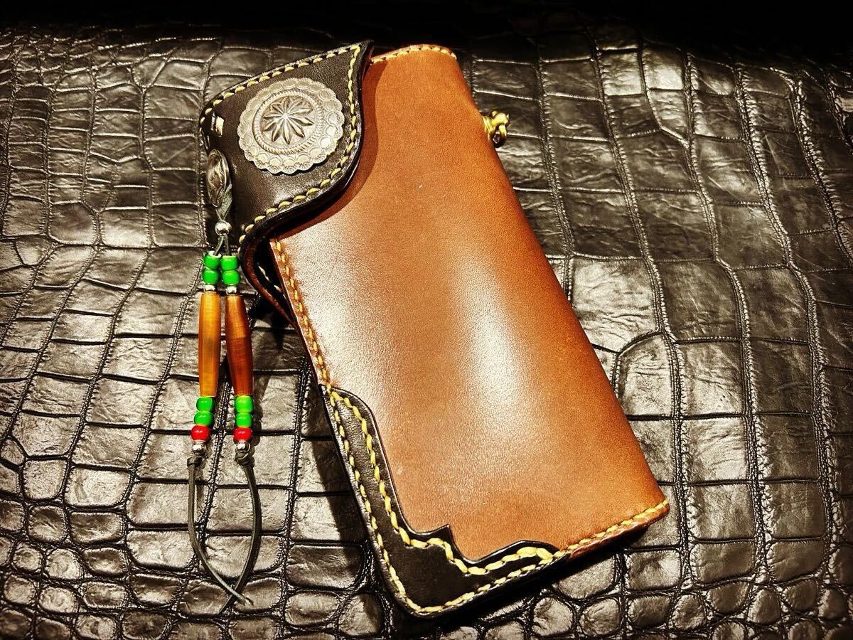 (*)様 栃木レザー サドルレザー ロングウォレット ワニ革 フラットヘッド レ Yahoo!オークション - 新品 栃木レザー 本革 長財布 ロング