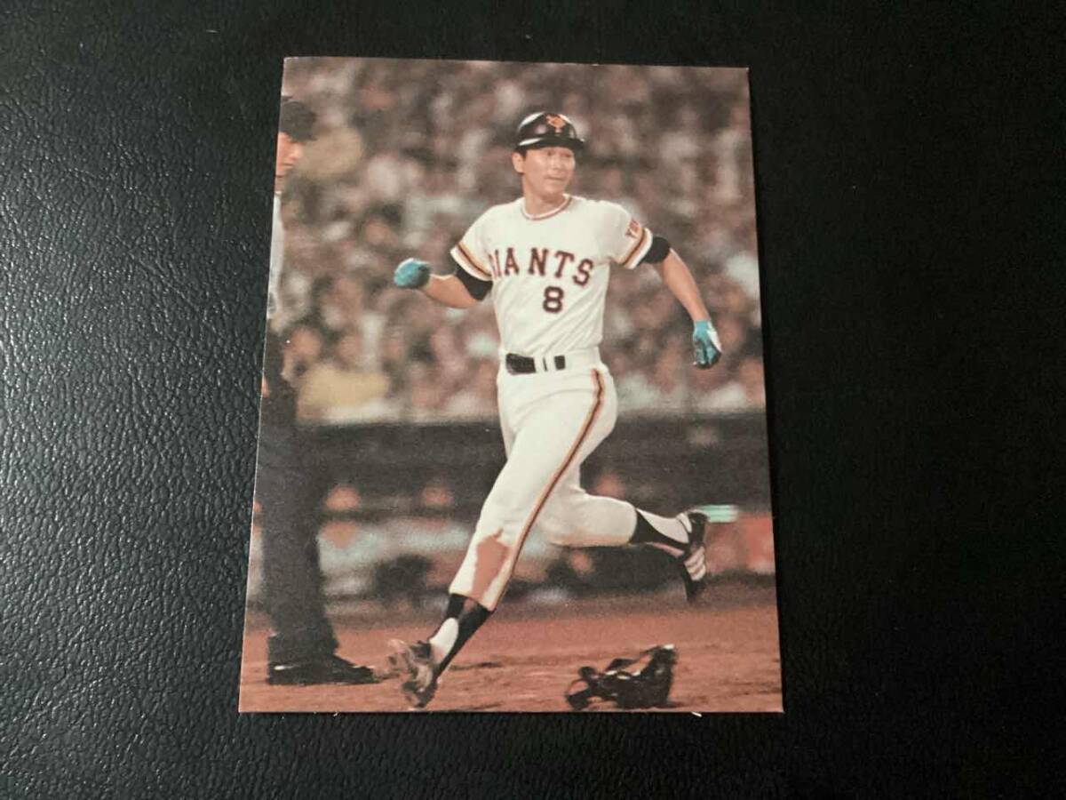  хорошая вещь Calbee 77 год ja Ian tsu игрок карта takada (. человек )No.80 Professional Baseball карта 