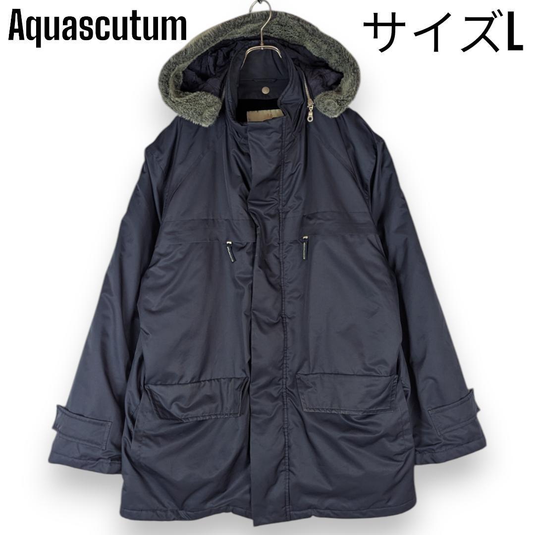 Aquascutum アクアスキュータム ダウンコート ファー付き 10 L 楽天市場】Aquascutum【アクアスキュータム】定価110,000円